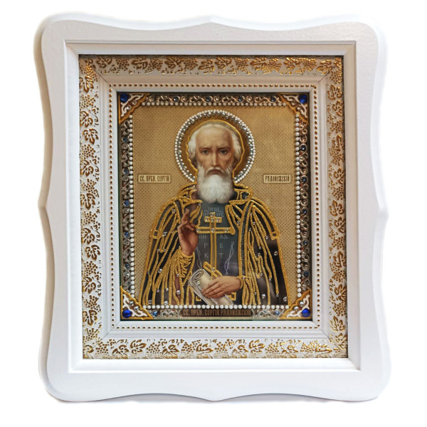  Икона СВЯТОЙ СЕРГИЙ РАДОНЕЖСКИЙ
