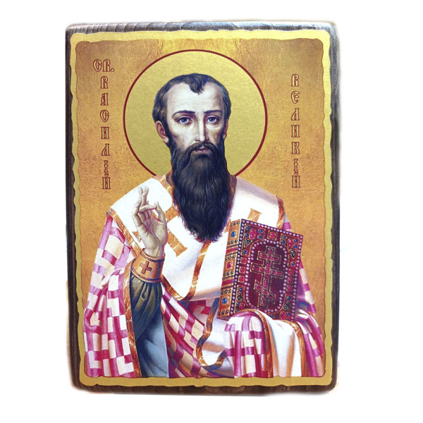  Ікона святий Василь Великий