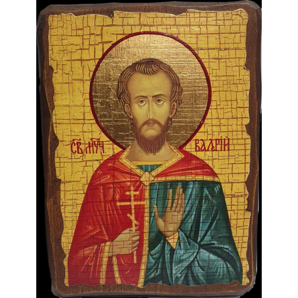  Ікона СВЯТИЙ ВАЛЕРІЙ МУЧЕНИК СЕВАСТІЙСЬКИЙ