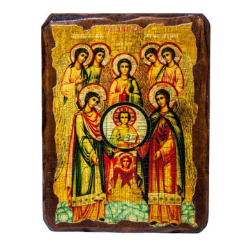 Икона СОБОР АРХИСТРАТИГА МИХАИЛА