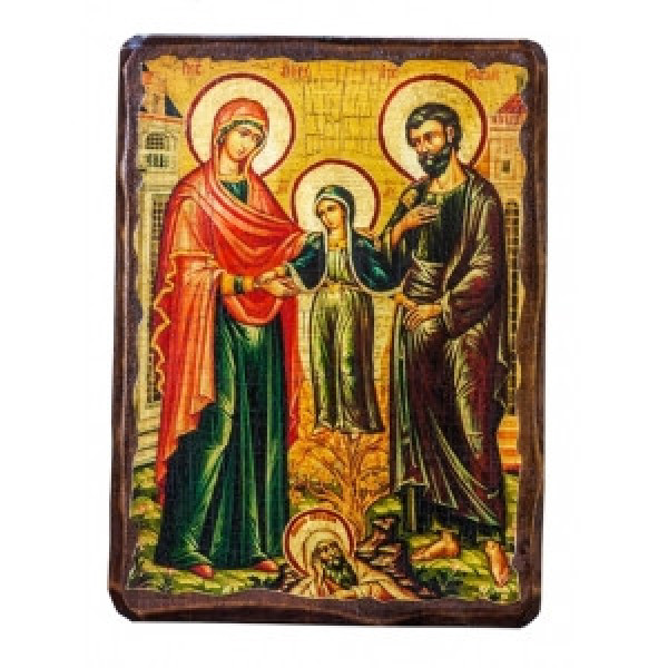  Икона СВЯТЫЕ ПРАВЕДНЫЕ ИОАКИМ И АННА