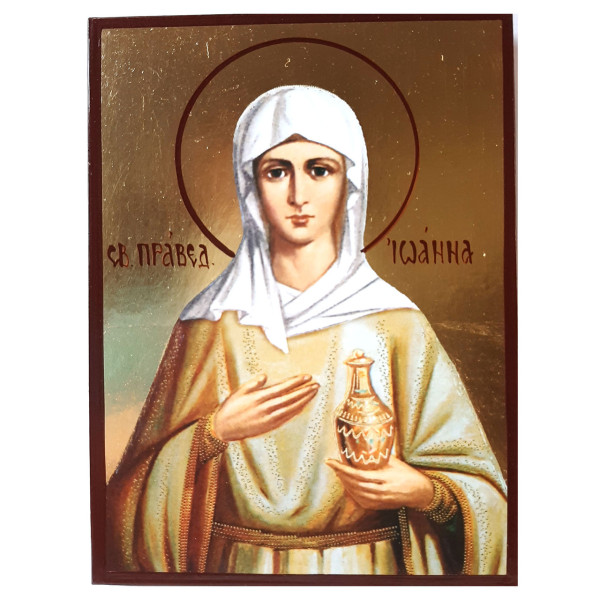  Ікона СВЯТА ІОАННА (ЖАННА, ЯНА) МИРОНОСИЦЯ