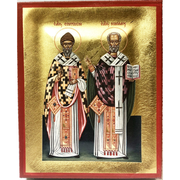  Ікона Спірідон та Микола